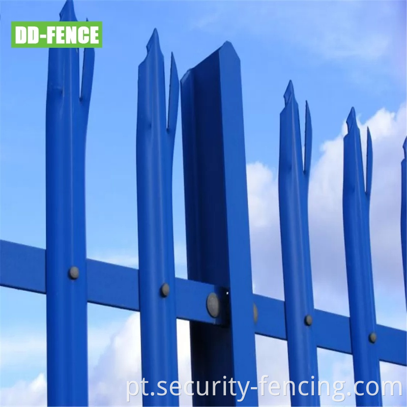 Security Palisade Metal Fence